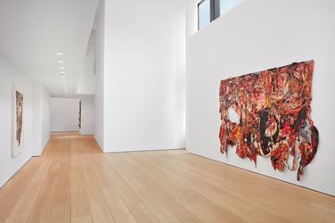 Exhibition view: Angel Otero, Milagros, W 24th Street, New York (7 March–April 20 2019). Courtesy the artist and Lehmann Maupin, New York, Hong Kong, and Seoul. Photo: Matthew Herrmann.