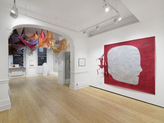 Exhibition view: Group Show, Women's Work is Never Done, Richard Saltoun Gallery, London (14 November 2023–27 January 2024). Courtesy the Artist and Richard Saltoun Gallery, London.