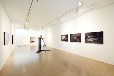 Exhibition view, Kyunghwan Kwon, Hyewon Keum, 'Sigh and Whistle', One and J. Gallery, Seoul. Courtesy One and J. Gallery, Seoul.