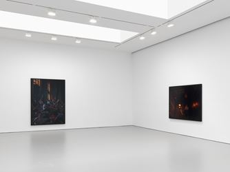 Exhibition view: Stan Douglas, DCTs and Scenes from the Blackout, David Zwirner, 19th Street, New York (22 February–7 April 2018). Courtesy David Zwirner.