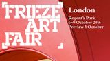 Contemporary art art fair, Frieze London 2016 at Pilar Corrias, Eastcastle Street, United Kingdom