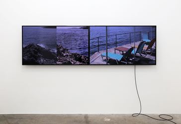 Exhibition view: Nathan Pohio, Spyglass field recordings Vol 4: Sfakia - day for night, Jonathan Smart Gallery (10 July–4 August 2018). Courtesy Jonathan Smart Gallery.