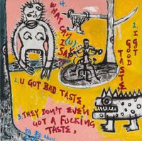 U Got Bad Taste, Bro by Nathan Zhou contemporary artwork painting