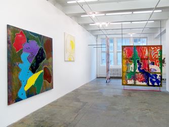 Exhibition view: Dona Nelson, Phigor, Thomas Erben Gallery, New York (3 April–24 May 2014). Courtesy Thomas Erben Gallery.