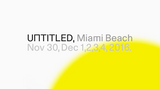 Contemporary art art fair, UNTITLED. Miami 2016 at Jane Lombard Gallery, New York, USA