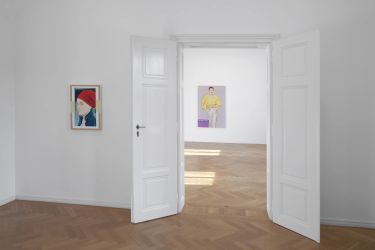 Exhibition view: Marcin Maciejowski, Around You, Thaddaeus Ropac, Salzburg Villa Kast (7 October 2023–20 January 2024). Courtesy Thaadaeus Ropac.