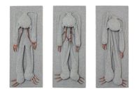 Untitled – 3 Figures by Permindar Kaur contemporary artwork sculpture