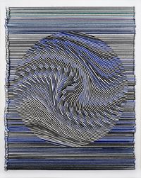 Draw/Cut/Rotate 18 by Hadieh Shafie contemporary artwork works on paper, drawing