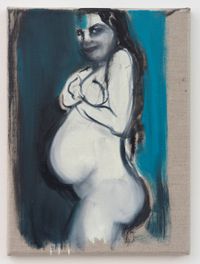 Luana Carretto by Marlene Dumas contemporary artwork painting, works on paper