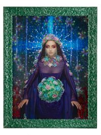 The Madonna of Corona (Clara Benador) by Pierre et Gilles contemporary artwork photography
