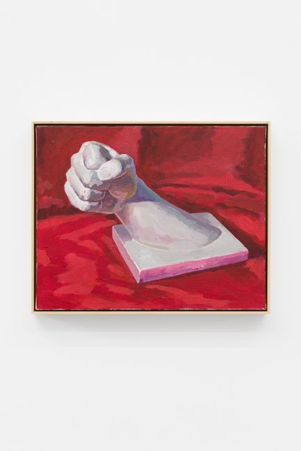 The Plaster Hand by Ge Yulu contemporary artwork