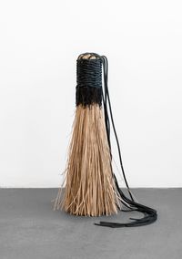Umshanelo (A Broom) by Simphiwe Buthelezi contemporary artwork sculpture, textile