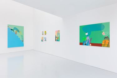 Exhibition view: Peter McDonald, Kate MacGarry, London (11 September–16 October 2021). Courtesy the artist and Kate MacGarry, London. Photo: Angus Mill.