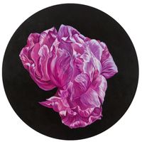 Pink by Shabnam Jahanshahi contemporary artwork painting