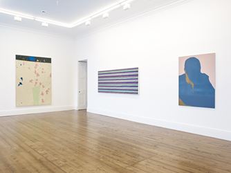 Exhibition view: Gary Hume, MUM, Sprüth Magers, London (30 September–23 December 2017). Courtesy the artist and Sprüth Magers. Photo: Stephen White.