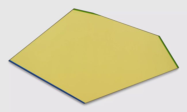 Yellow Slant by Kenneth Noland contemporary artwork