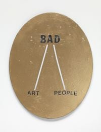 Bad Art / People by Mark Flood contemporary artwork painting