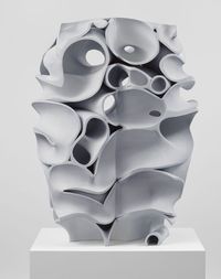 Skull by Tony Cragg contemporary artwork sculpture