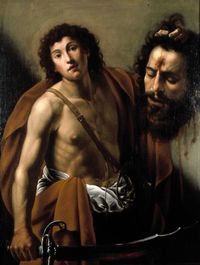 David with the Head of Goliath by GIUSEPPE VERMIGLIO contemporary artwork painting