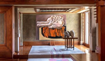 Louise Bonnet and Partner Adam Silverman in First Collaboration at Hollyhock House