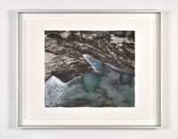 The Rocky Coast and the Ocean by Cristina Iglesias contemporary artwork photography, print
