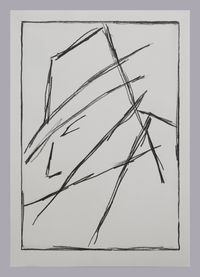 Dorian (Doctor Sax) 040 by Robert Wilson contemporary artwork painting, works on paper, drawing