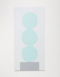 Multi-Colour Chart 19 (pale blue) by David Batchelor contemporary artwork painting