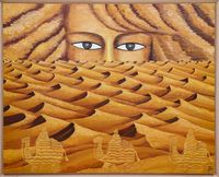 Sahara by Jung Kangja contemporary artwork painting