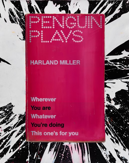 Wherever You are Whatever You're doing This one's for you by Harland Miller contemporary artwork