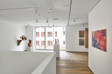 Exhibition view: Group Exhibition, Seeing Touch, curated by Giorgia von Albertini, Hauser & Wirth, St. Moritz (26 September–15 November 2020). © the artists. Courtesy the artists and Hauser &Wirth. Photo: Jon Etter.