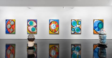 Exhibition view: Brendan Huntley, Sky Light Mind, Tolarno Galleries (10 November–15 December 2018). Courtesy Tolarno Galleries.