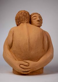 Hug by Alessandro Teoldi contemporary artwork sculpture