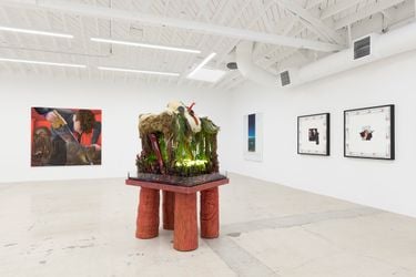 Exhibition view: Group exhibition, Pt. 2: Invasive Species, Anat Ebgi, Mid Wilshire (23 March–22 May 2021). Courtesy Anat Ebgi, Los Angeles.