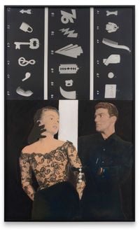 Couple (With Objects) by John Baldessari contemporary artwork painting, photography