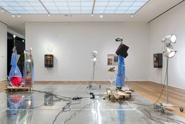 Exhibition view: Isa Genzken, Wasserspeier and Angels, Hauser & Wirth, London (9 May–17 July 2024). Courtesy Hauser & Wirth. Photo: Alex Delfanne.