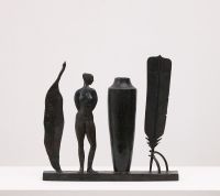 An Assemblage of Stillness by Paul Dibble contemporary artwork sculpture