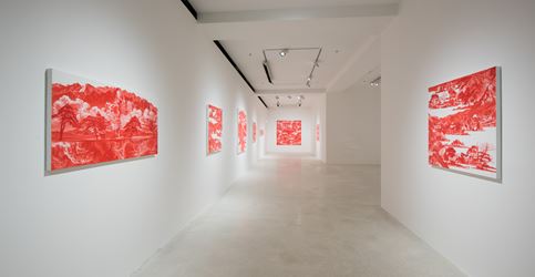 Exhibition view, 'Contemporary Sansuhwa' 2016, Pearl Lam Galleries, Hong Kong