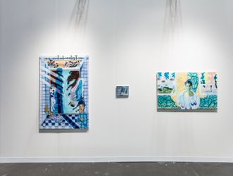 Exhibition view: Workplace, The Armory Show, New York (9–11 September 2022). Courtesy Workplace.