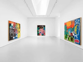 Contemporary art exhibition, Joe Bradley, Vom Abend at David Zwirner, New York: 19th Street, United States