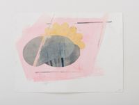 Sleeping Dogs Drawing #5 by Alison Wilding contemporary artwork painting, works on paper