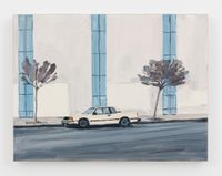 Parked Car by Jean-Philippe Delhomme contemporary artwork painting