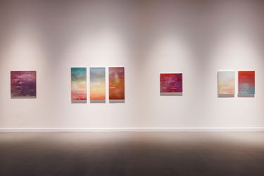 Exhibition view: Khaled Akil, The Infinite & The Finite, Ayyam Gallery, Dubai ( 25 April - 25 June 2024). Courtesy the artist and Ayyam Gallery.