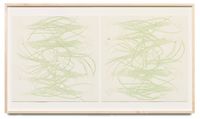 Edibles – NTUC Finest, OH’ FARMS, Chives, 50 g, Décalcomanie by Haegue Yang contemporary artwork painting