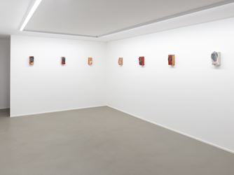 Exhibition view: Imi Knoebel, Galerie Christian Lethert, Cologne (16 November 2018–23 February 2019). Courtesy Galerie Christian Lethert. Photo: Simon Vogel.
