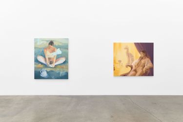Exhibition view: Corri-Lynn Tetz, Quiet Time, Anat Ebgi, Culver City, Los Angeles (14 October–18 November 2023). Courtesy Anat Ebgi.
