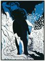 Saint Lucian Blue Two by Chris Ofili contemporary artwork 2