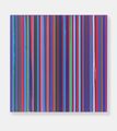 Poured Lines: Dark Violet by Ian Davenport contemporary artwork 2