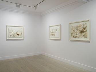 Exhibition view: Saad Qureshi, time | memory | landscape, Gazelli Art House, London (3 March – 16 April 2017). Courtesy Gazelli Art House and the artist.