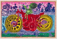 Selfie with Political Causes by Grayson Perry contemporary artwork print