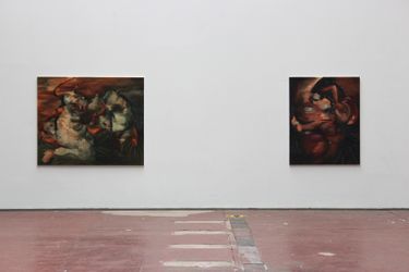 Exhibition view: Debra Cartwright, Phantasmatic Figures, BODE, Berlin (18 February–19 March 2023). Courtesy BODE.